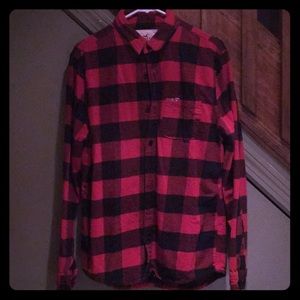 Men’s Hollister plaid flannel shirt